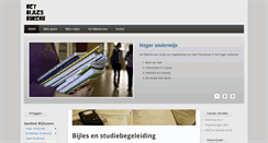 Desktop Screenshot of hetbijlesbureau.be